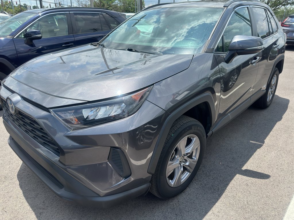 Used 2022 Magnetic Gray Metallic Toyota Hybrid LE image 2