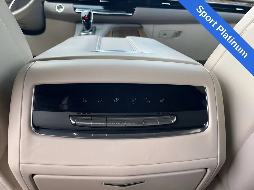 Used 2023 Crystal White Tricoat Cadillac Sport Platinum image 18