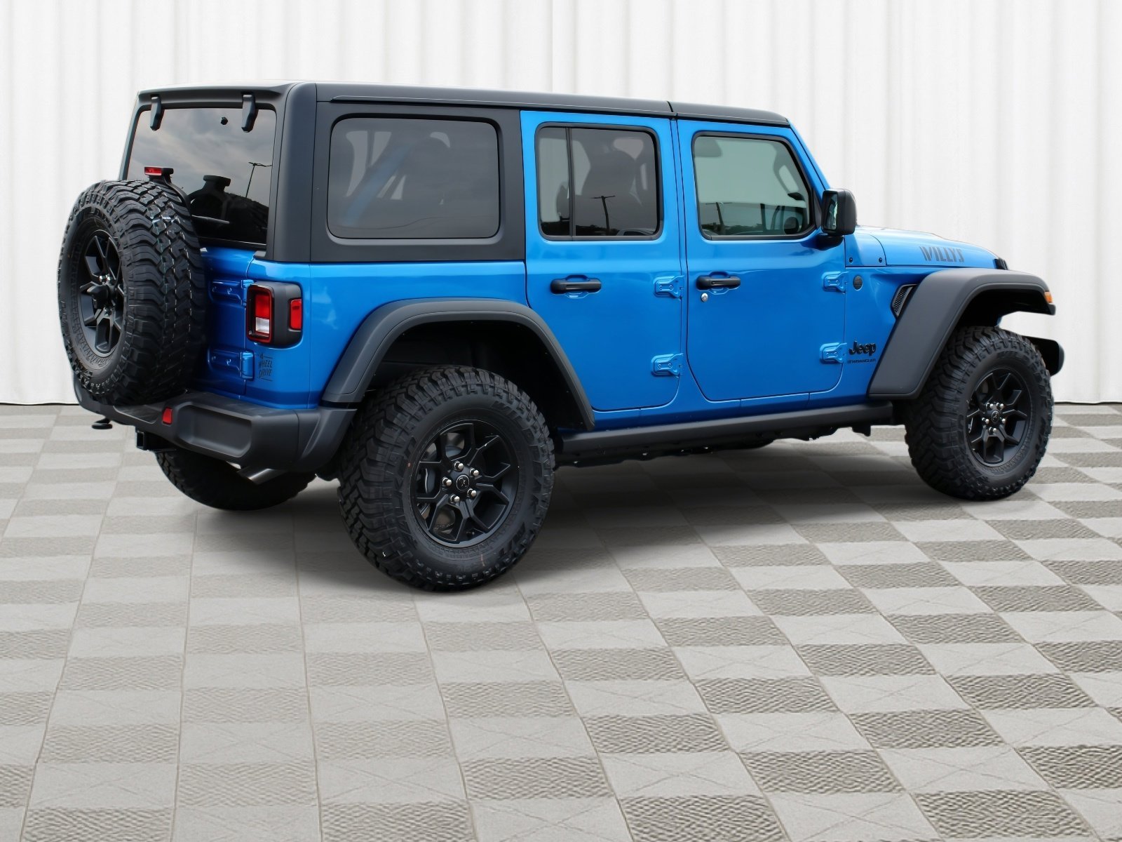 New 2026 Hydro Blue Pearl-Coat Exterior Paint Jeep Willys image 31