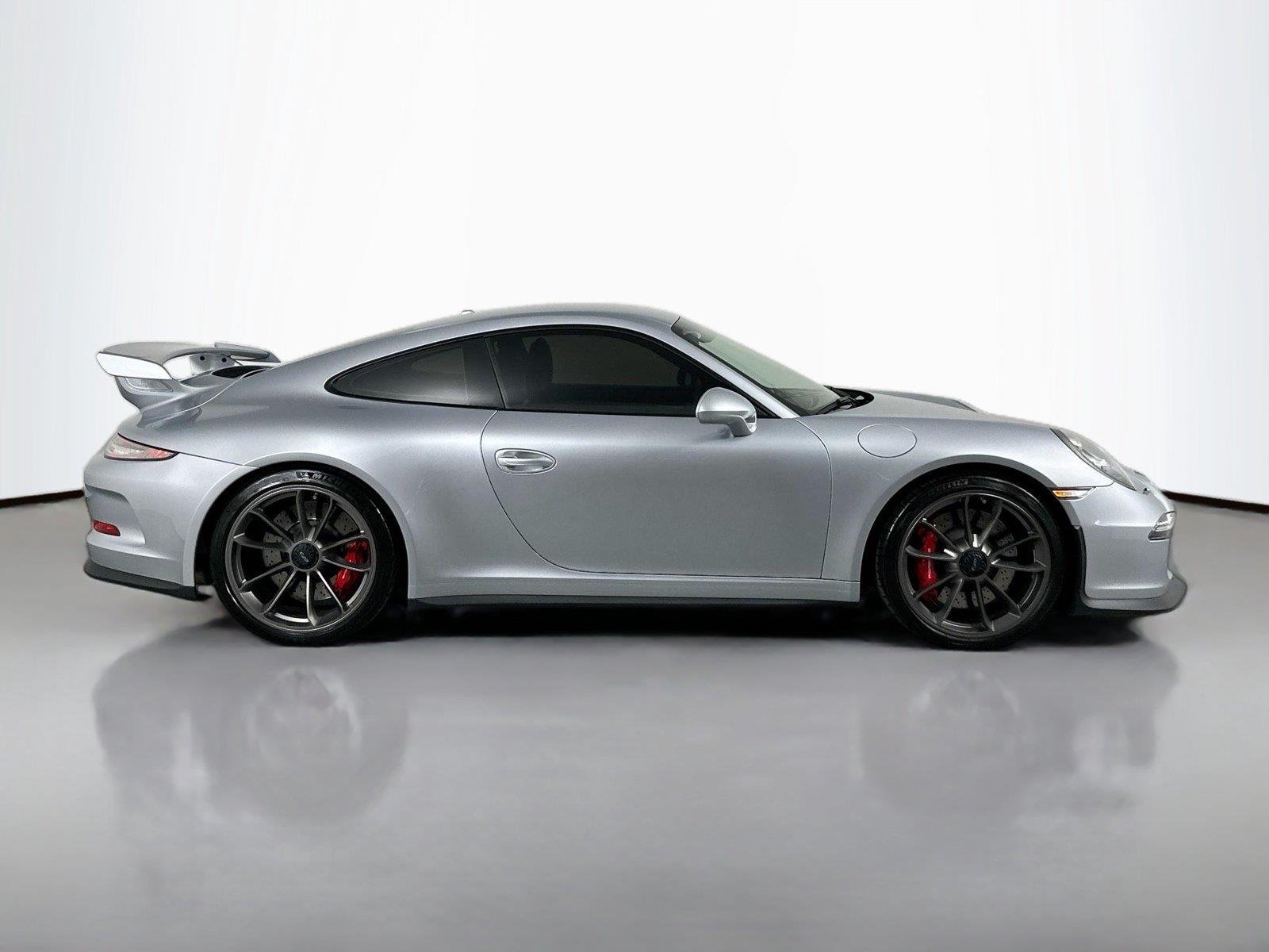 Certified Used 2015 Rhodium Silver Metallic Porsche GT3 image 8