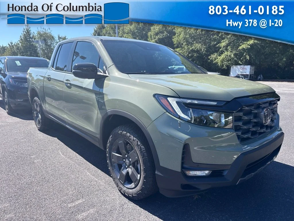 New 2026 Ash Green Metallic Honda TrailSport image 1