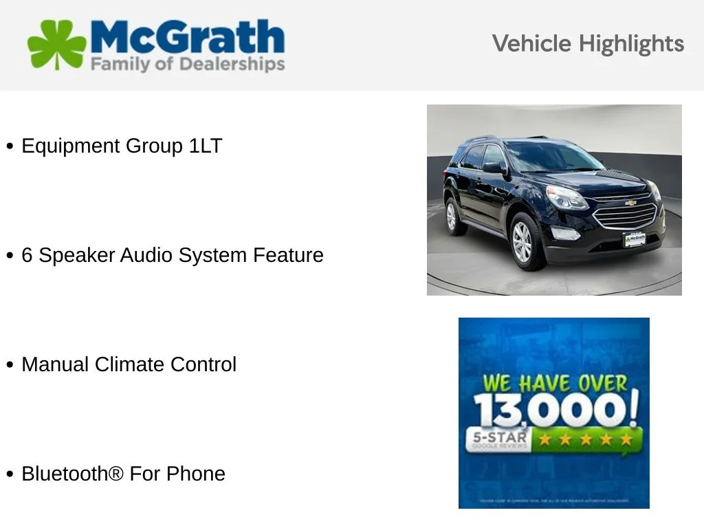 Used 2016 Black Chevrolet LT image 6