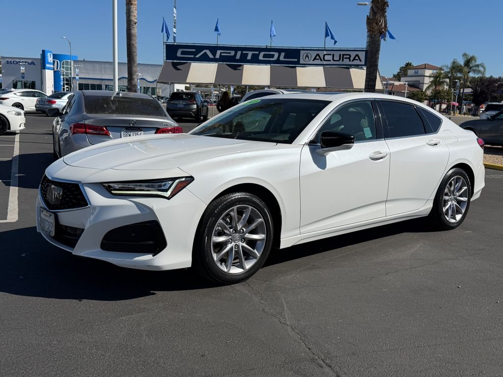 Certified Used 2023 White Acura Base image 4