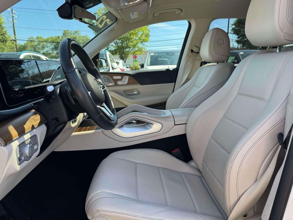Certified Used 2022 Polar White Mercedes-Benz GLS 450 image 4