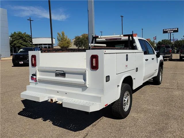 Used 2022 Summit White GMC Pro 4x4 Double Cab 8 ft. box 162.5 in. WB image 4