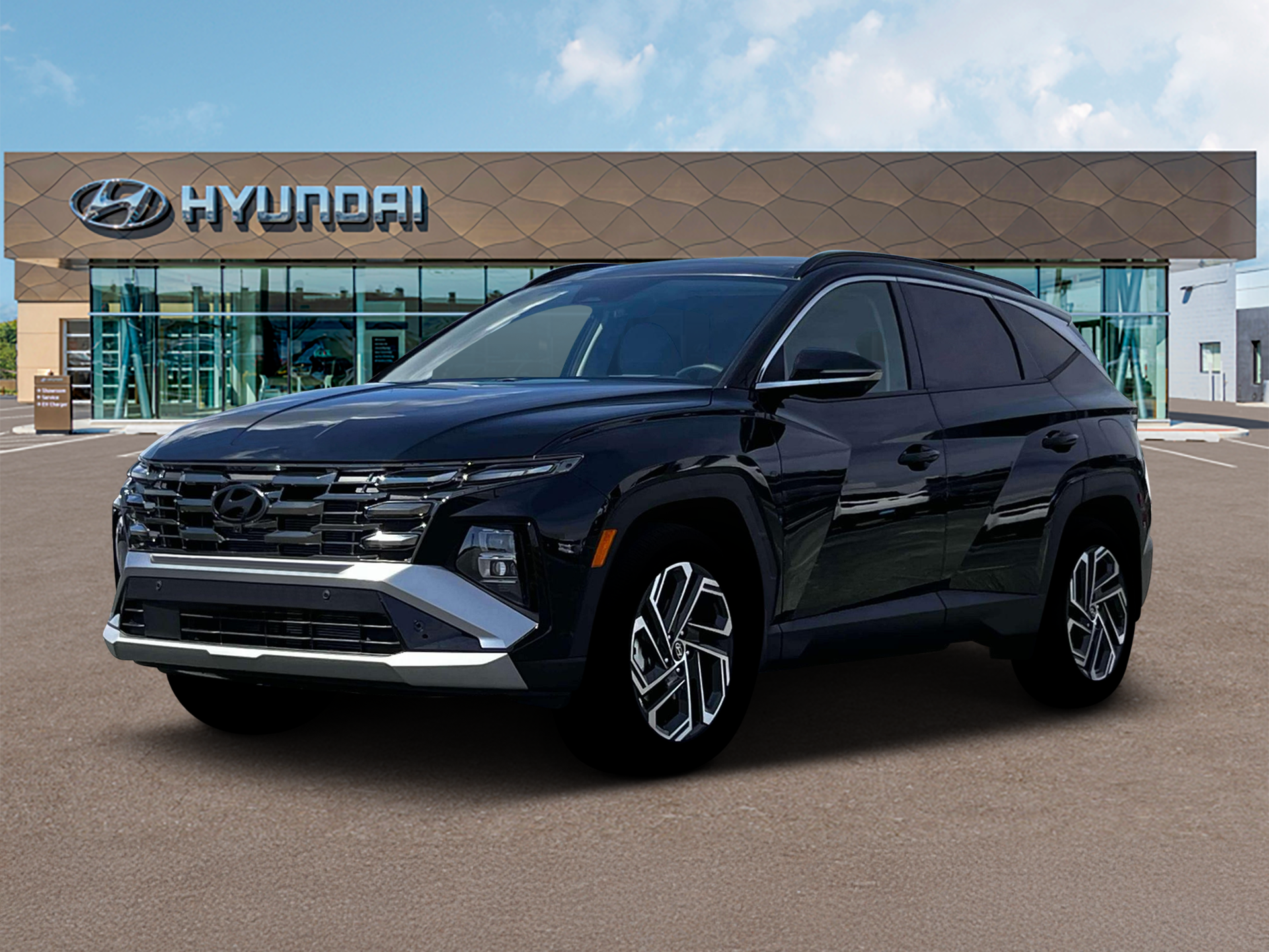 New 2026 Black Hyundai Limited FWD image 1