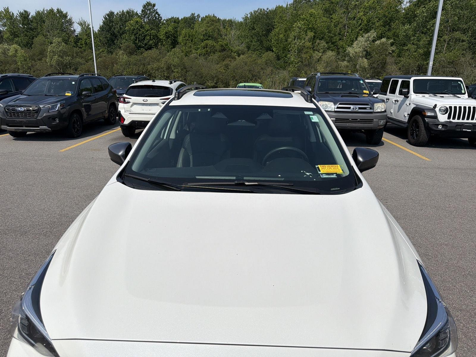 Used 2024 Crystal White Pearl Subaru Limited image 2
