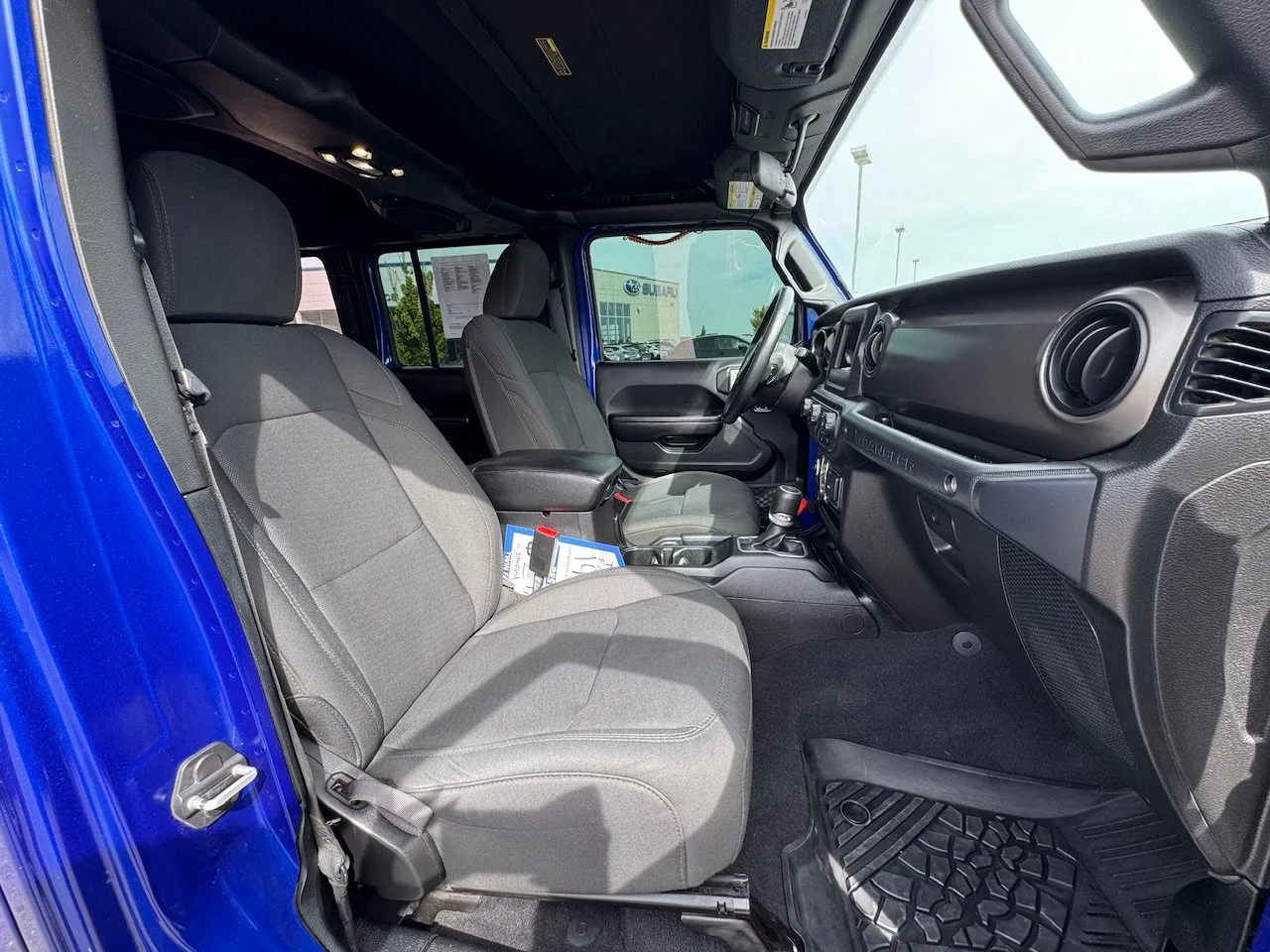 Used 2019 Ocean Blue Metallic Clearcoat Jeep Sport S image 46