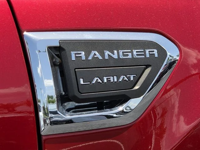 Used 2021 Red Ford Lariat image 9