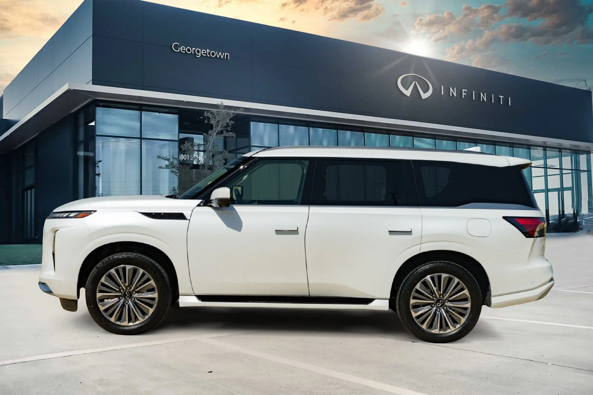 New 2027 RADIANT WHITE INFINITI Luxe 2WD image 7