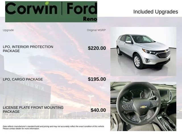 Certified Used 2020 Silver Ice Metallic Chevrolet LT image 3
