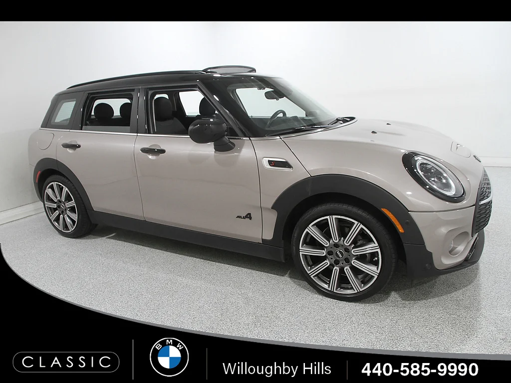Used 2024 Rooftop Grey Metallic MINI Cooper S ALL4 image 1