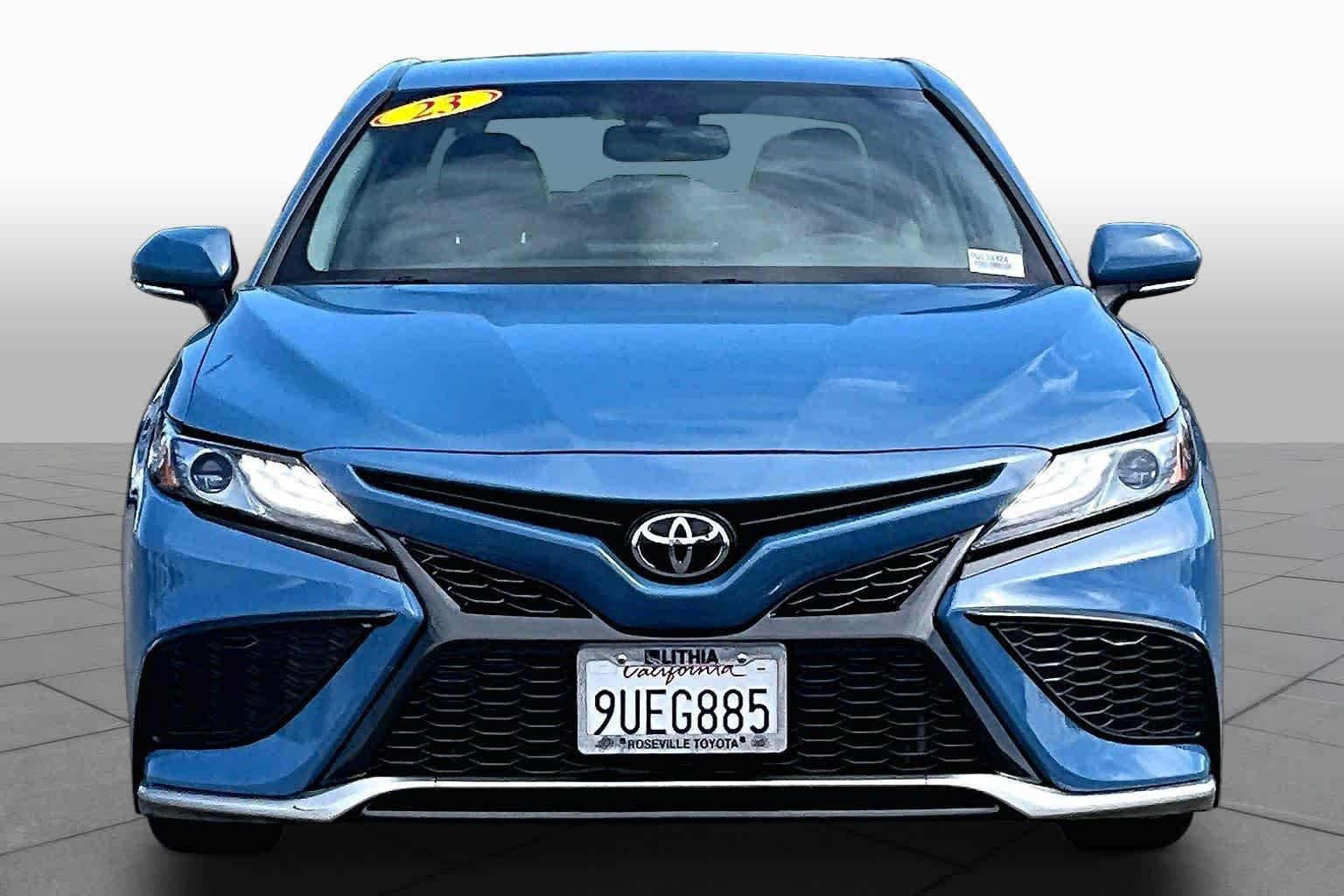 Used 2023 Cavalry Blue Toyota XSE image 3
