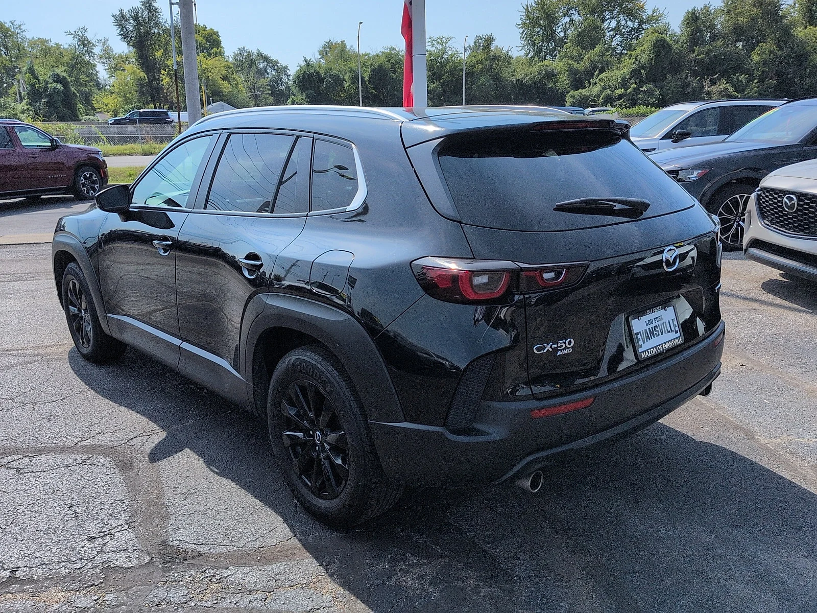 Used 2025 Jet Black Mica Mazda 2.5 S Preferred Package image 5