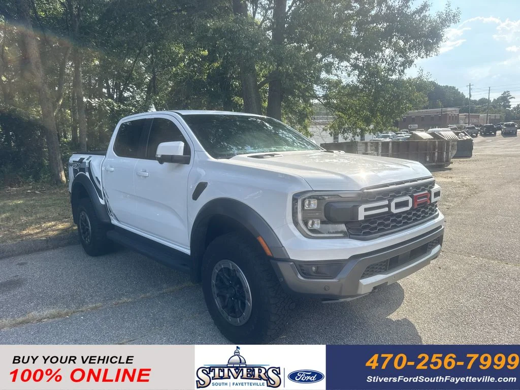 Used 2024 White Ford Raptor image 1