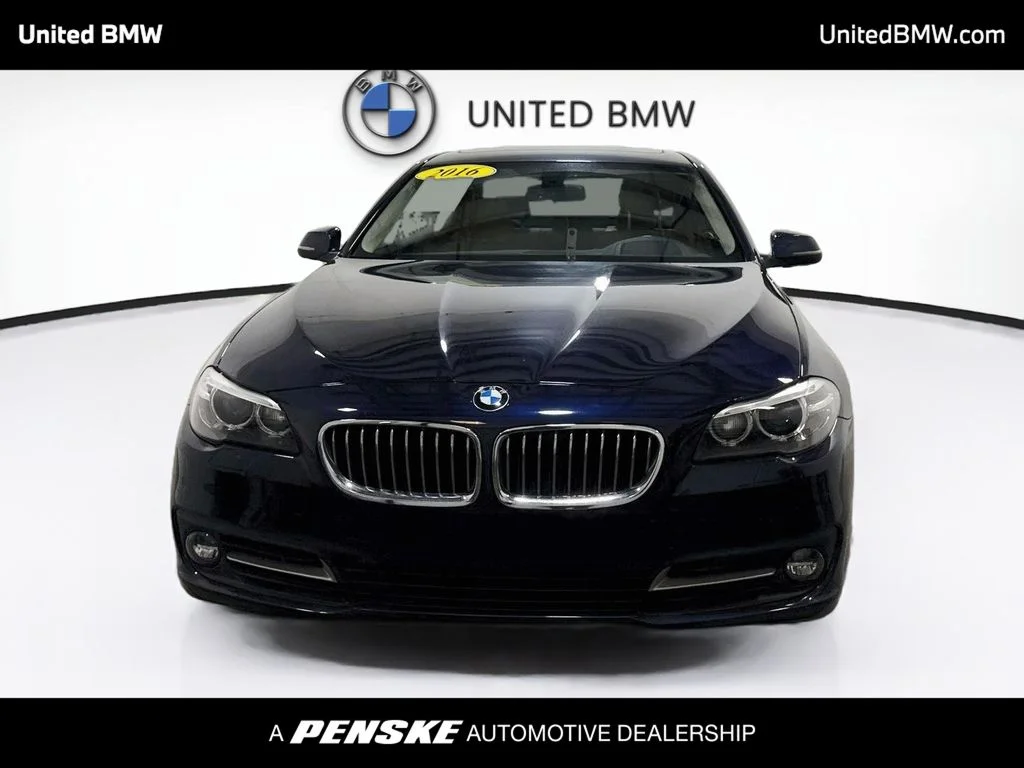 Used 2016 Imperial Blue Metallic BMW 535i image 2