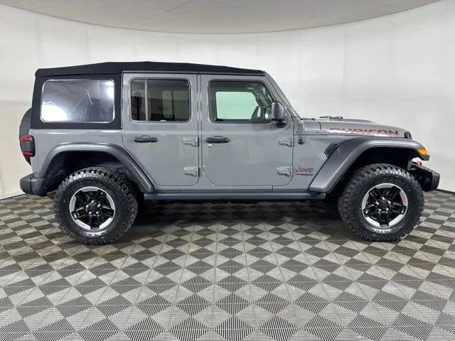 Used 2019 Gray Jeep Unlimited Rubicon image 2