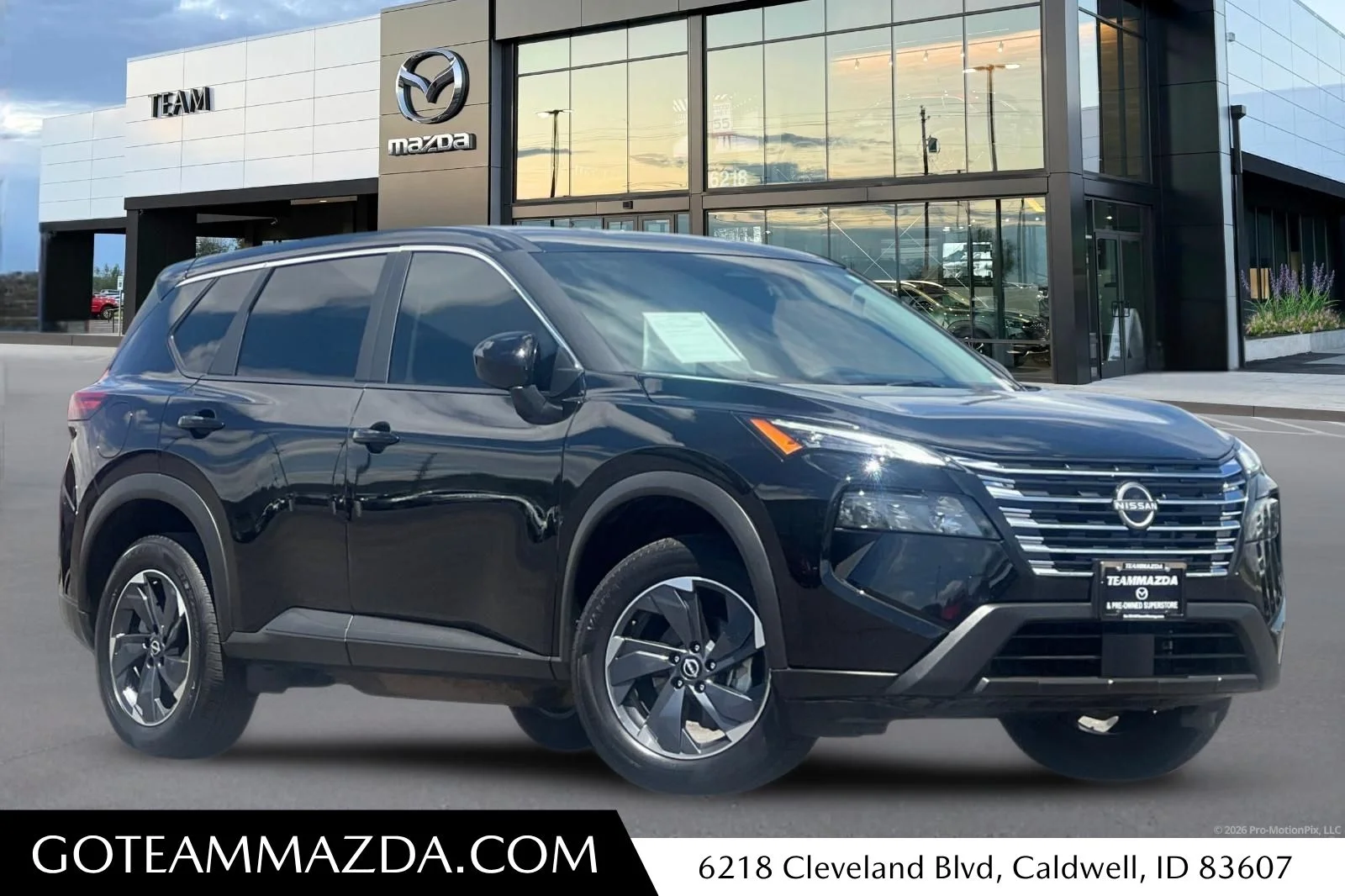 Used 2025 Black Nissan SV image 1