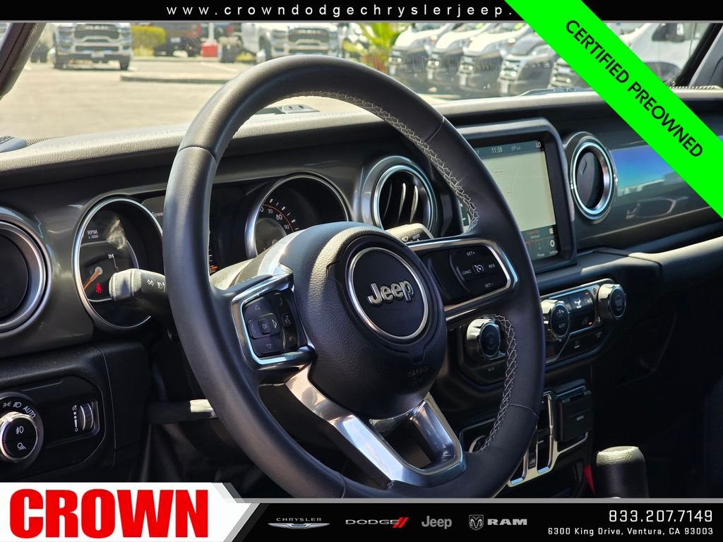 Certified Used 2023 Gray Jeep Overland image 19