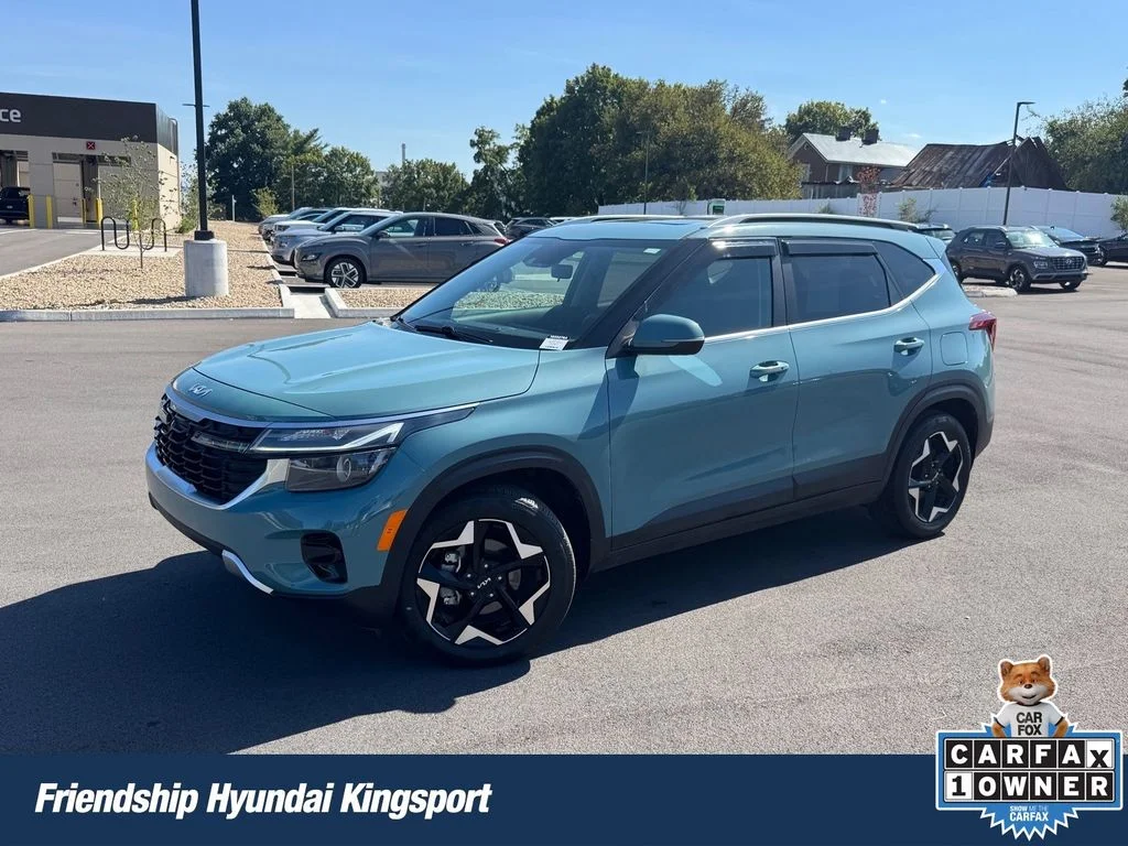 Used 2025 Blue Kia EX image 1