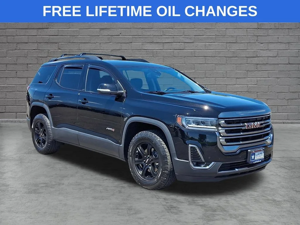 Used 2021 EBONY TWILIGHT METALLIC GMC AT4 image 1