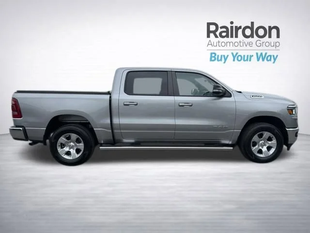 Used 2021 Billet Silver Metallic Clearcoat Ram Big Horn image 8