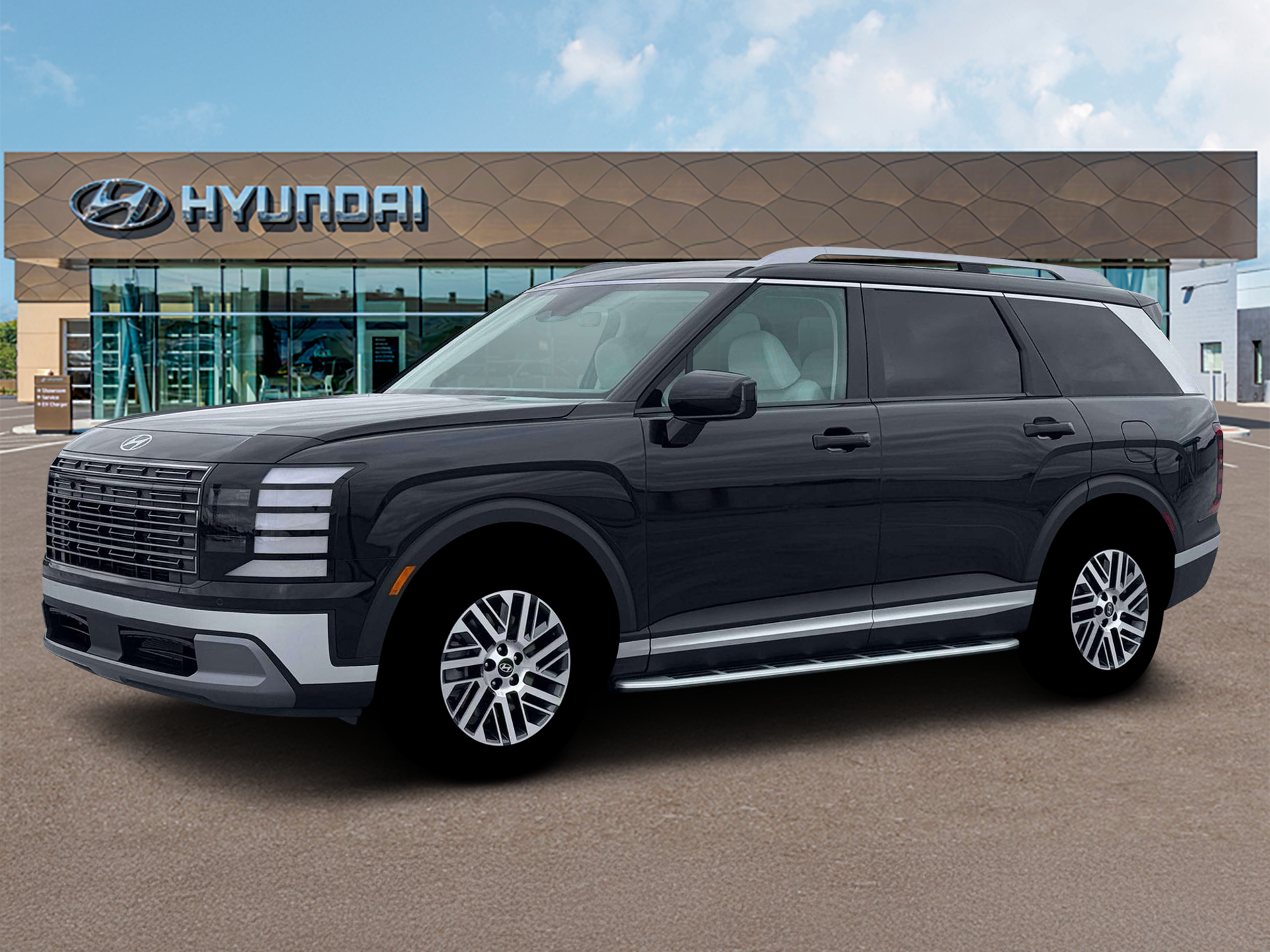 New 2026 Abyss Black Pearl Hyundai SEL FWD image 2