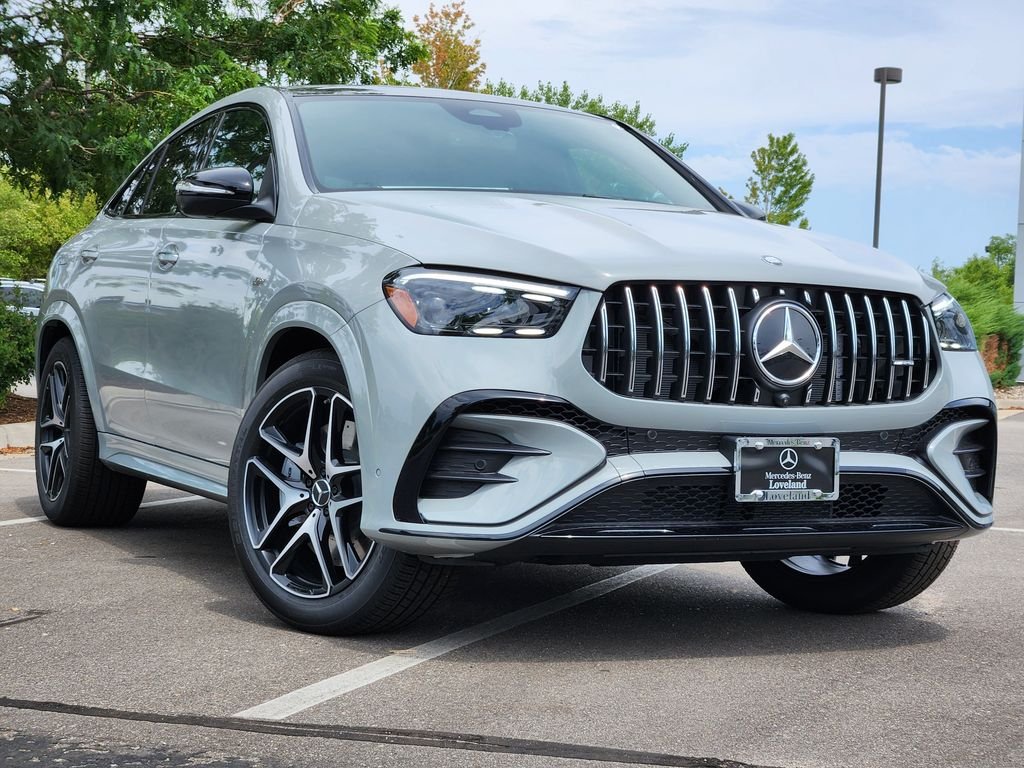 New 2026 MANUFAKTUR Alpine Grey Mercedes-Benz AMG® GLE 53 COUPE image 1