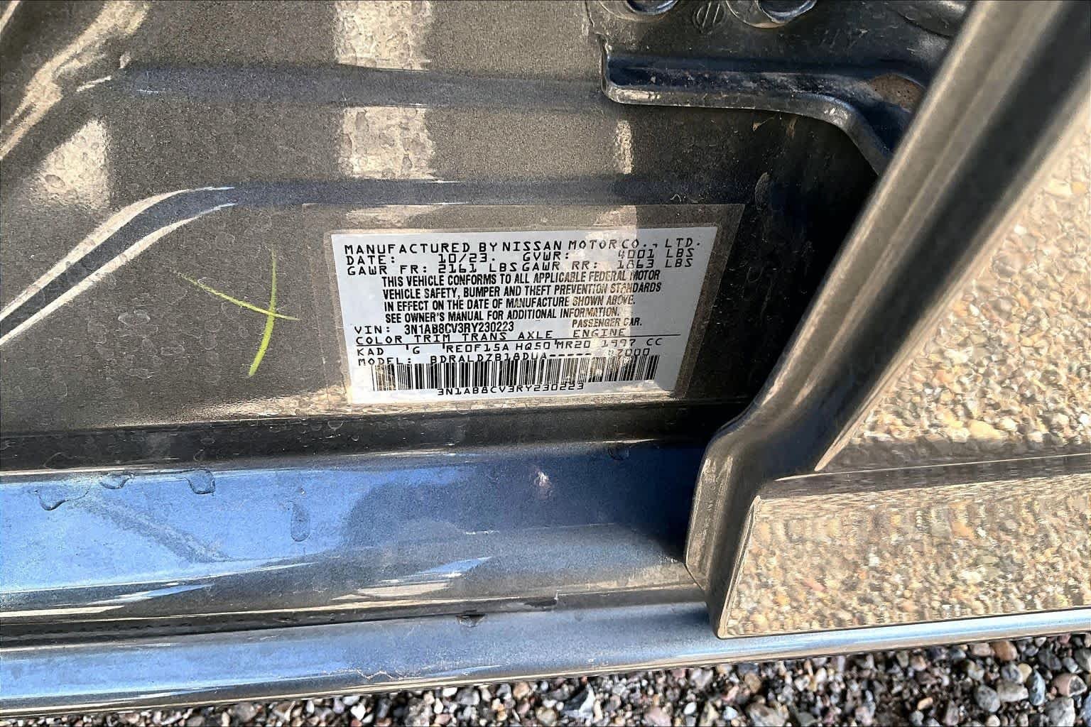 Used 2024 Gun Metallic Nissan SV image 32