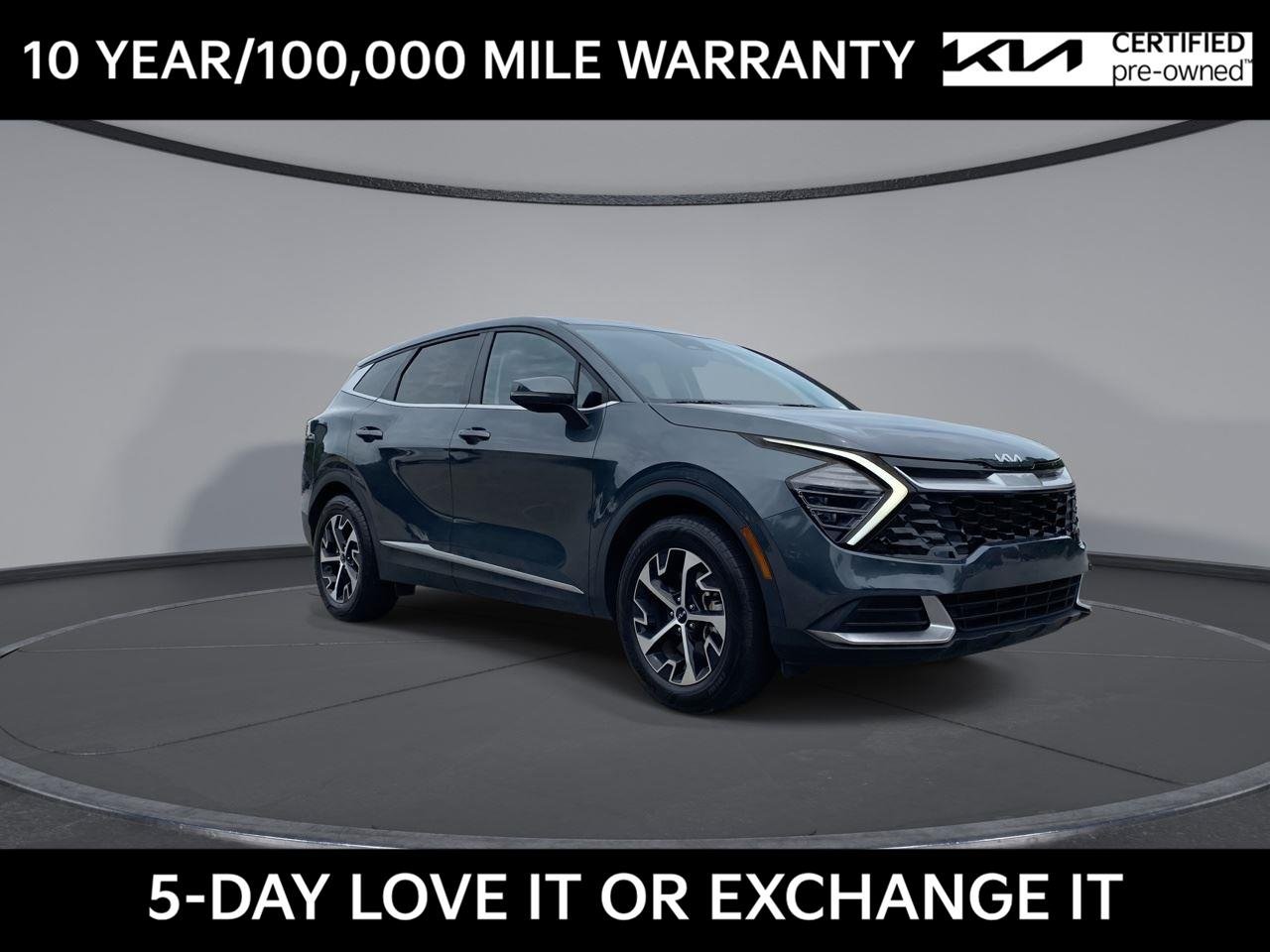 Certified Used 2024 Gravity Gray Kia EX image 2