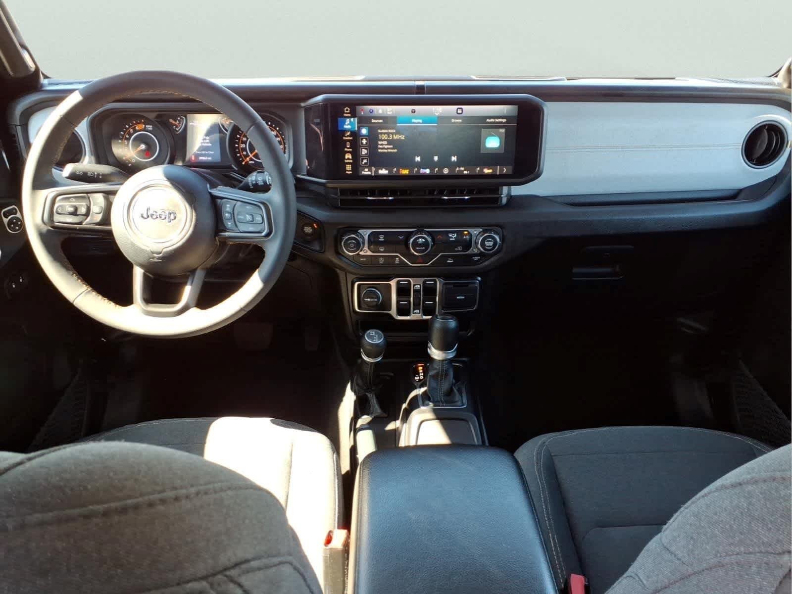 Used 2024 Black Clearcoat Jeep Sport S image 17