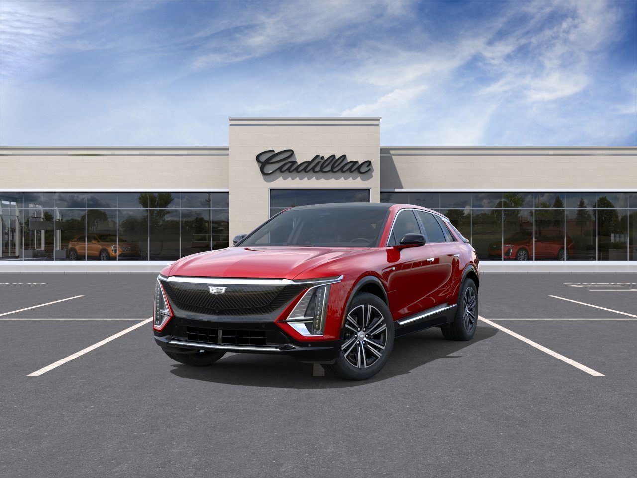 New 2027 Radiant Red Tintcoat Cadillac Luxury image 8