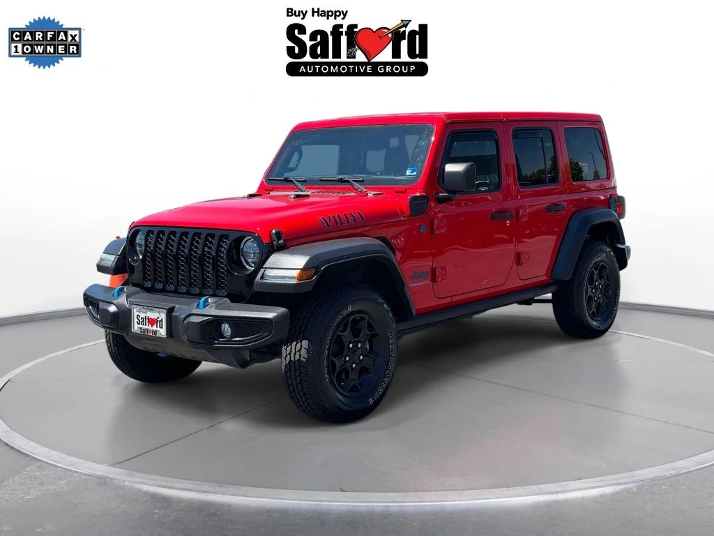Used 2023 Red Jeep Willys 4xe image 1