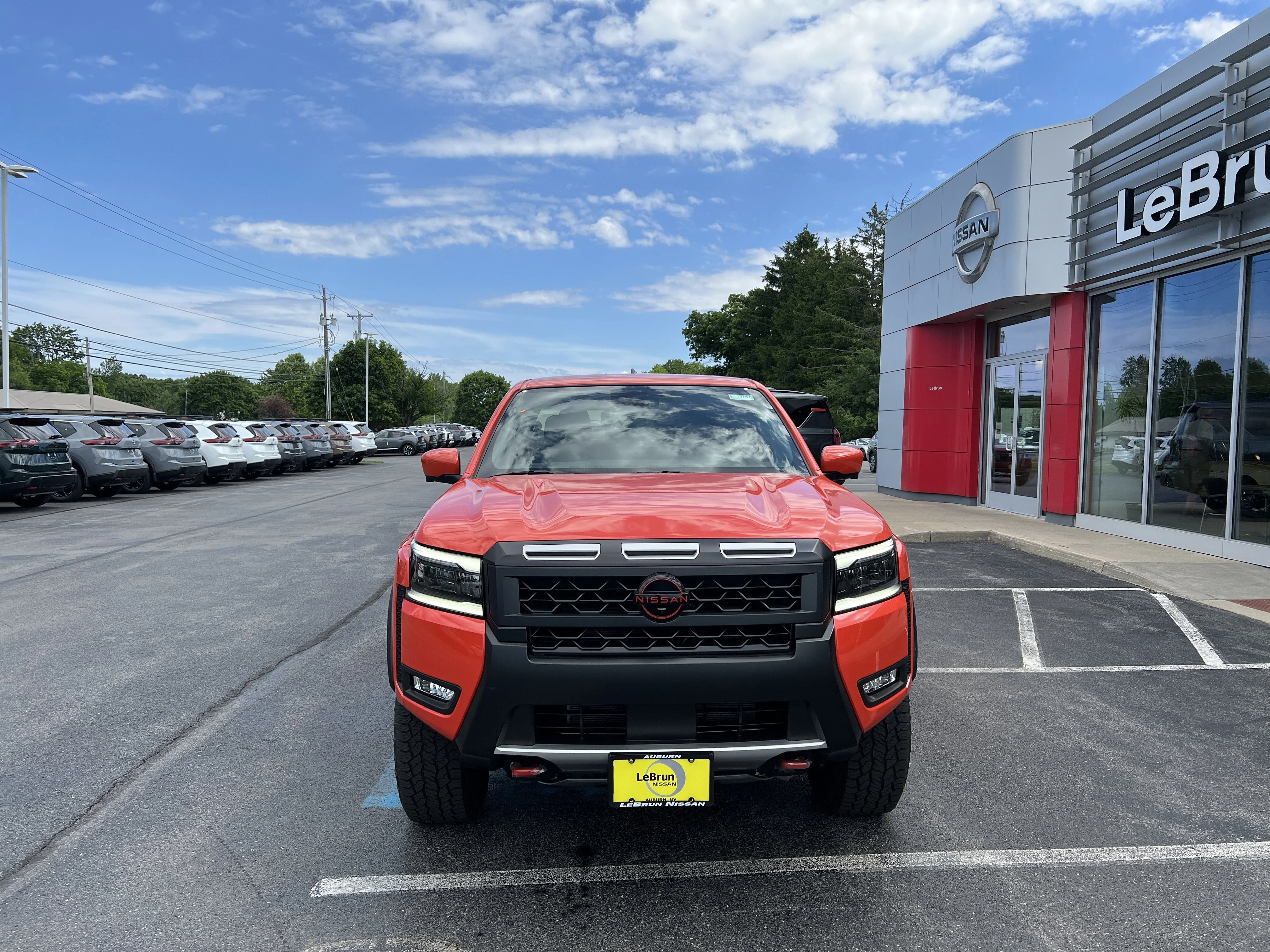 New 2026 Afterburn Orange Nissan Crew Cab PRO-4X® image 2