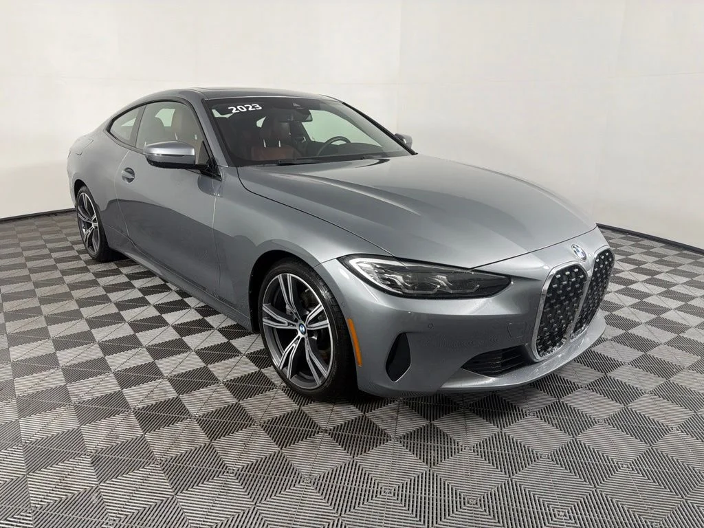 Certified Used 2023 Skyscraper Grey Metallic BMW 430i xDrive image 3