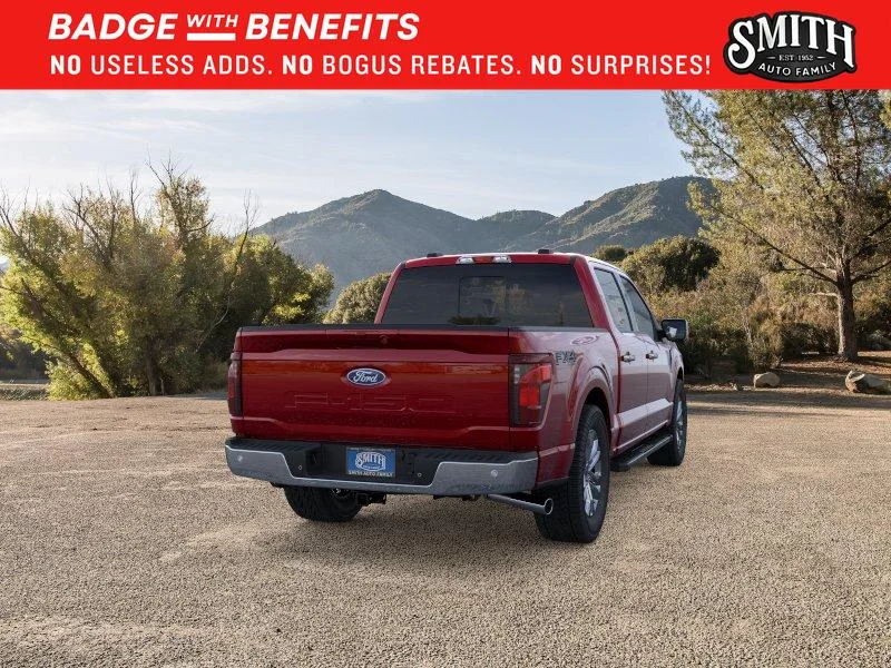 New 2025 Rapid Red Metallic Tinted Clearcoat Ford XLT image 9