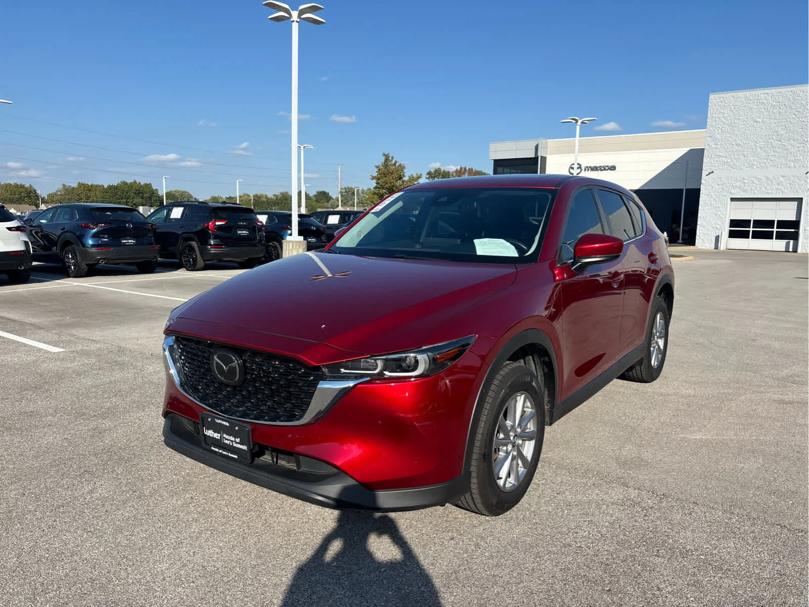 Used 2023 Mazda CX-5 S Preferred package with VIN JM3KFBCM8P0196451 for sale in Kansas City