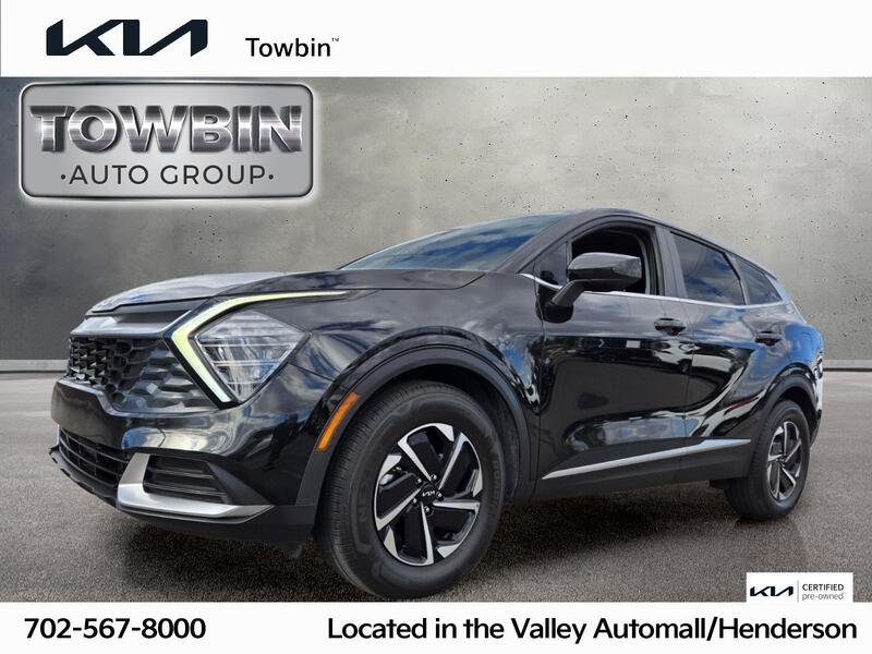 Certified Used 2025 Black Kia LX image 1