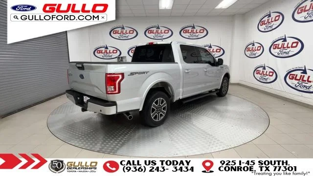Used 2015 Ingot Silver Ford XLT image 8