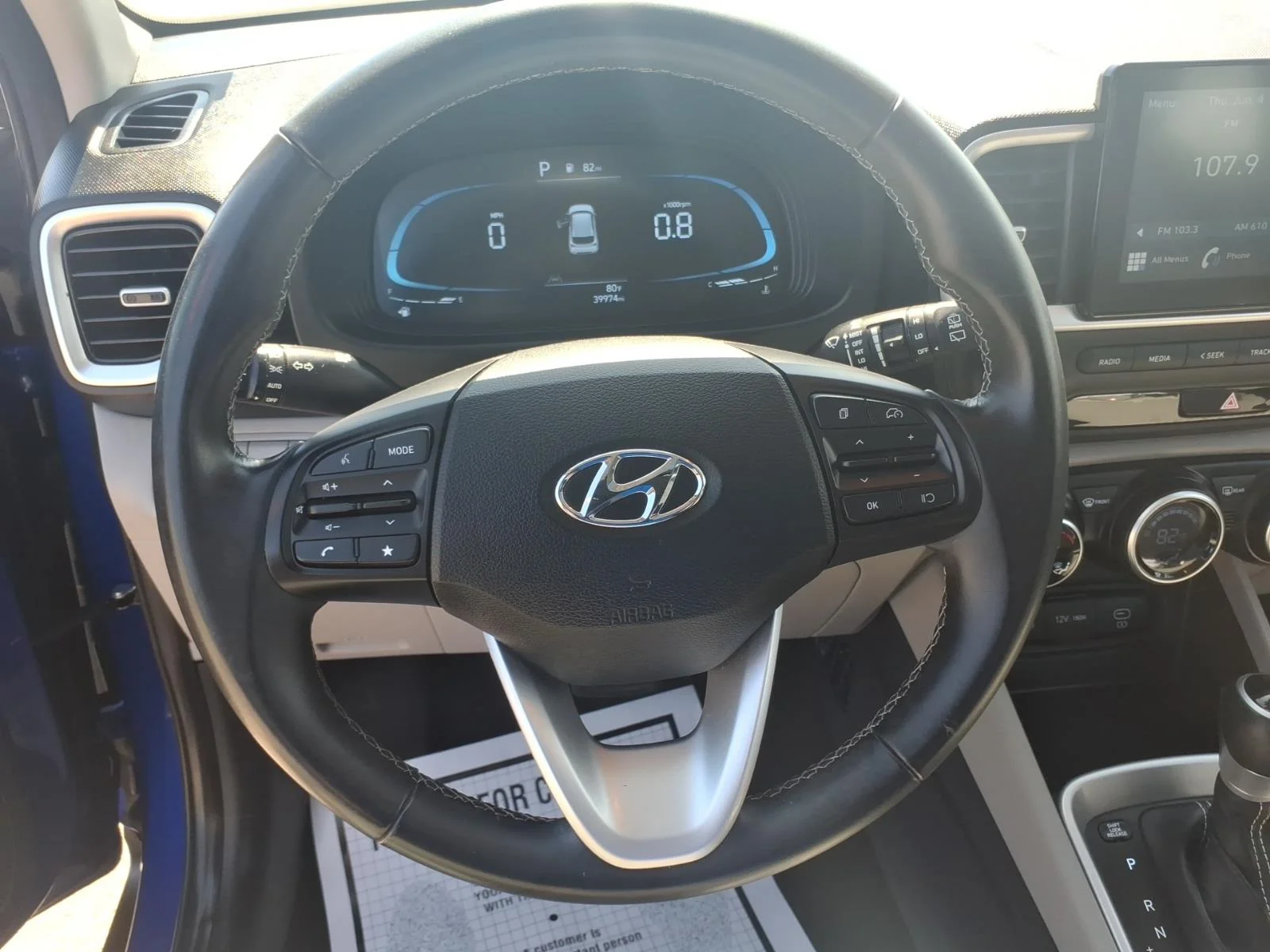 Used 2025 Intense Blue Hyundai SEL image 21