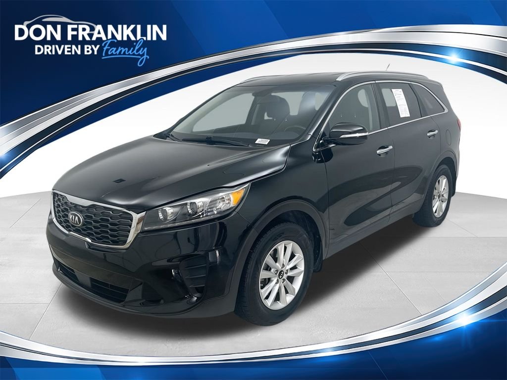 Used 2020 Black Kia LX image 1