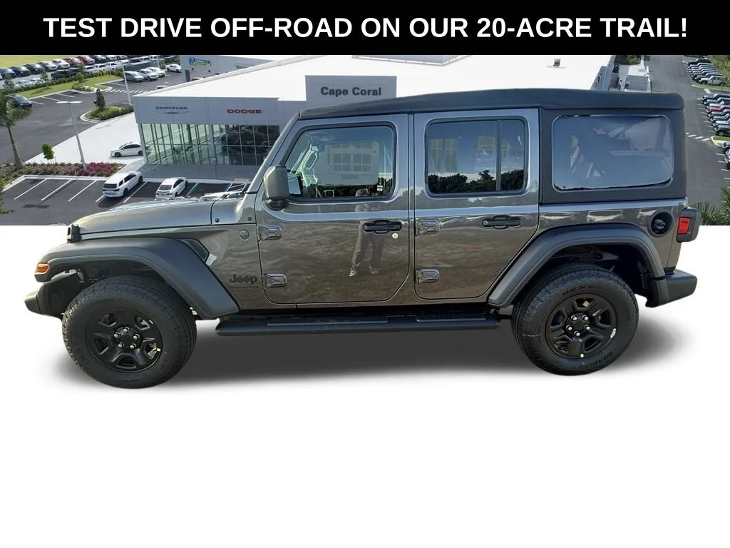 New 2026 Granite Crystal Metallic Clear-Coat Exterior Paint Jeep Sport image 8