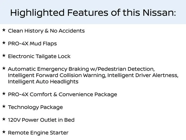 Used 2022 Black Nissan PRO-4X image 2