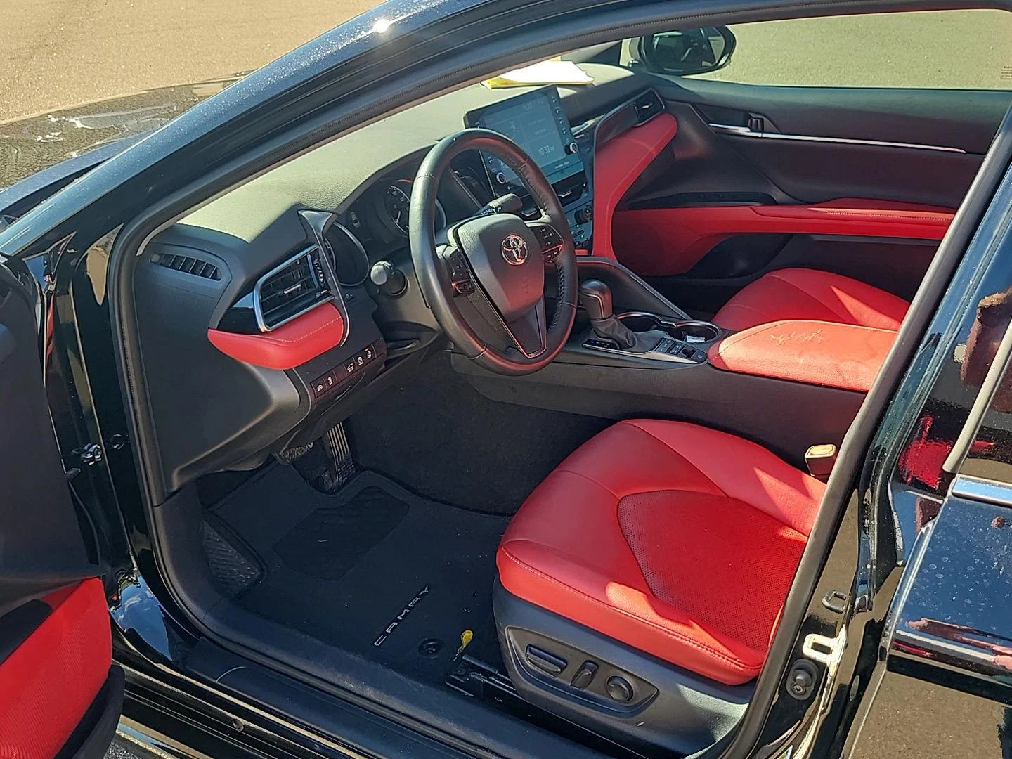 Used 2024 Midnight Black Metallic Toyota XSE image 3