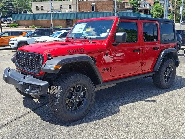 New 2026 Firecracker Red Clear-Coat Exterior Paint Jeep Willys image 2