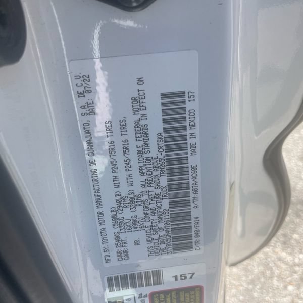 Used 2022 White Toyota SR image 24