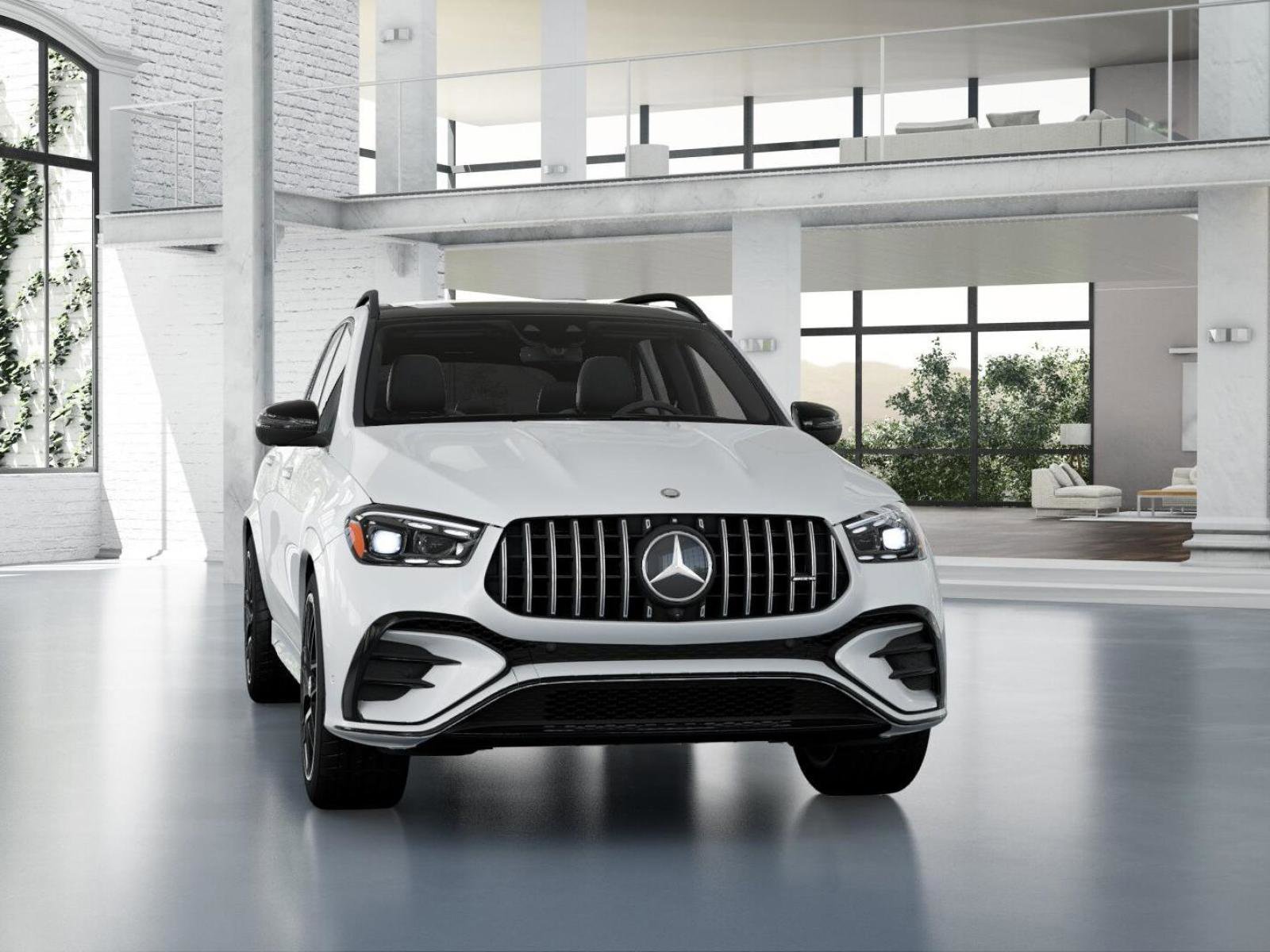 New 2026 MANUFAKTUR Moonlight White Metallic Mercedes-Benz GLE 53 AMG® image 8
