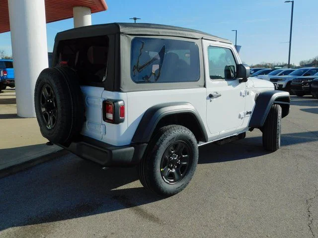 New 2026 Bright White Clear-Coat Exterior Paint Jeep Sport image 23