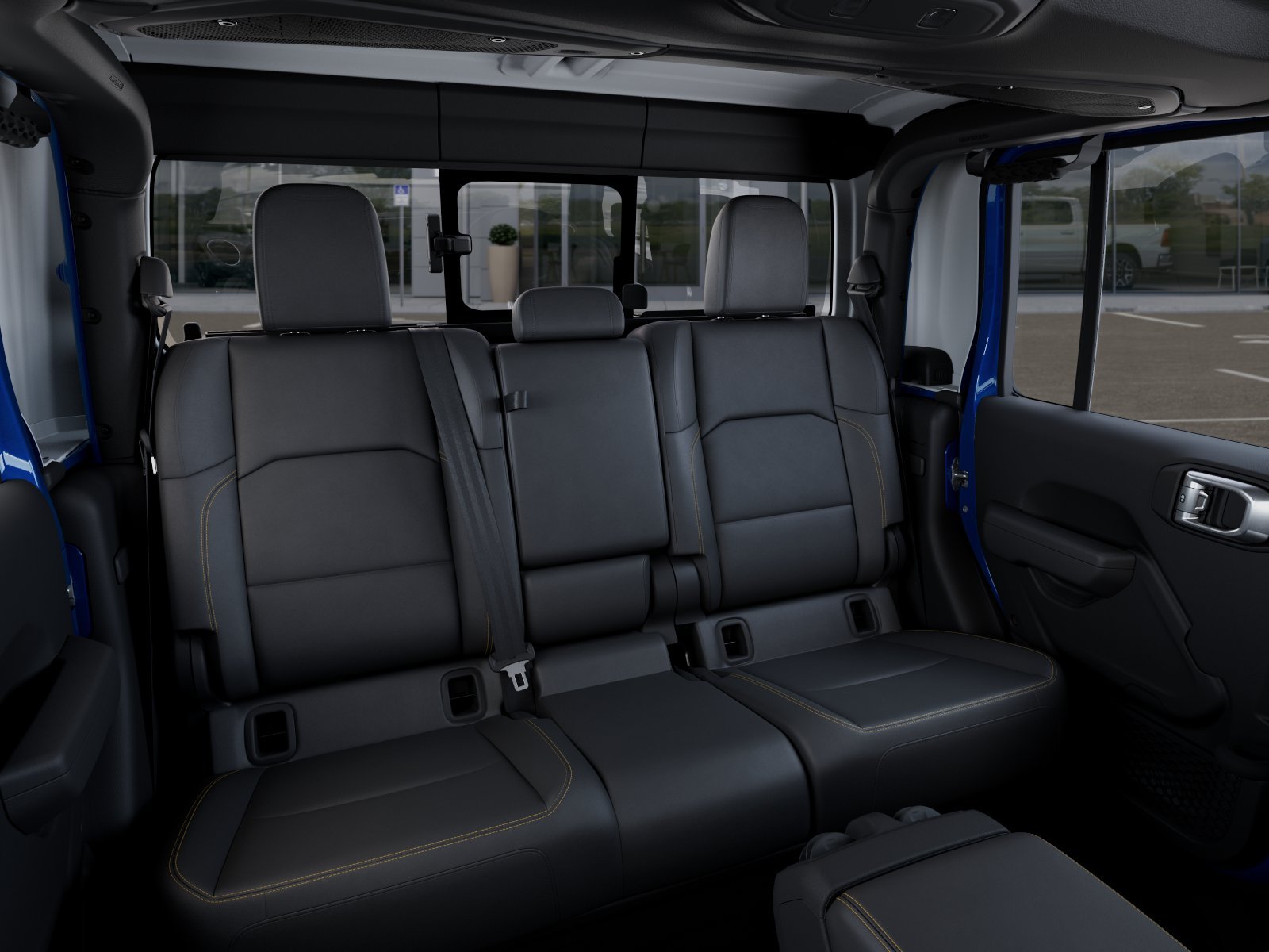New 2026 Hydro Blue Pearl-Coat Exterior Paint Jeep Sahara image 51