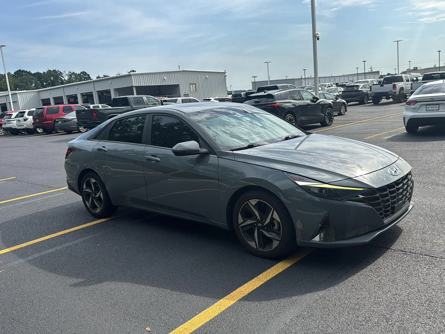Used 2022 Hyundai Elantra SEL with VIN KMHLN4AG6NU343618 for sale in Lucedale, MS